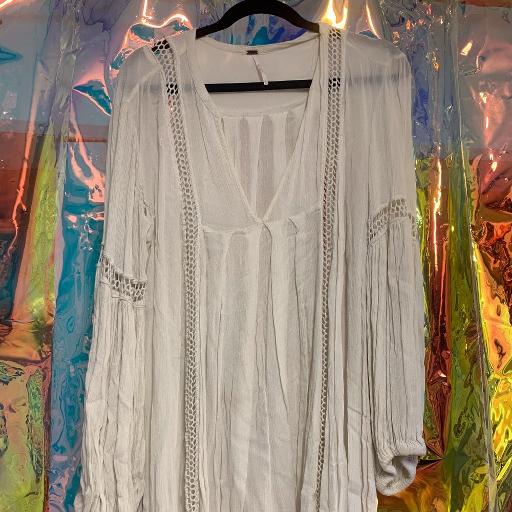 Free People White Tunic